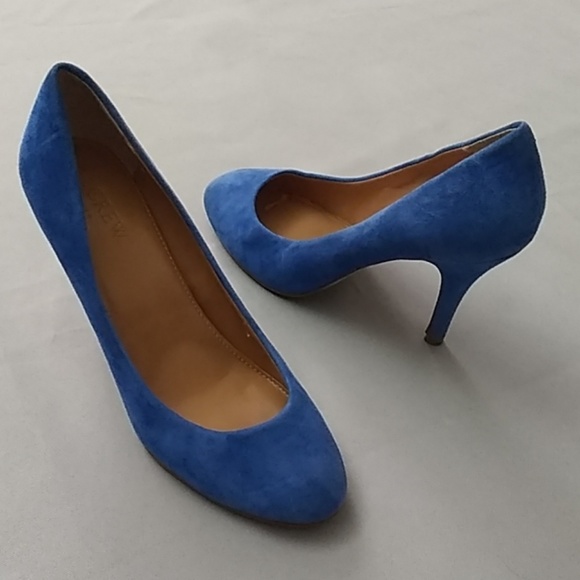 J. Crew Factory Shoes - J. Crew suede pumps